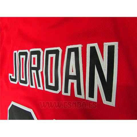 Camiseta Ebt Michael Jordan #23 Rojo